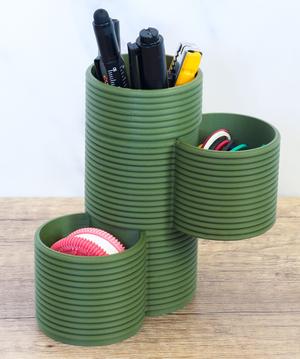 SwivelStack Desk Organizer – Compact, Space-Saving & Functional Storage