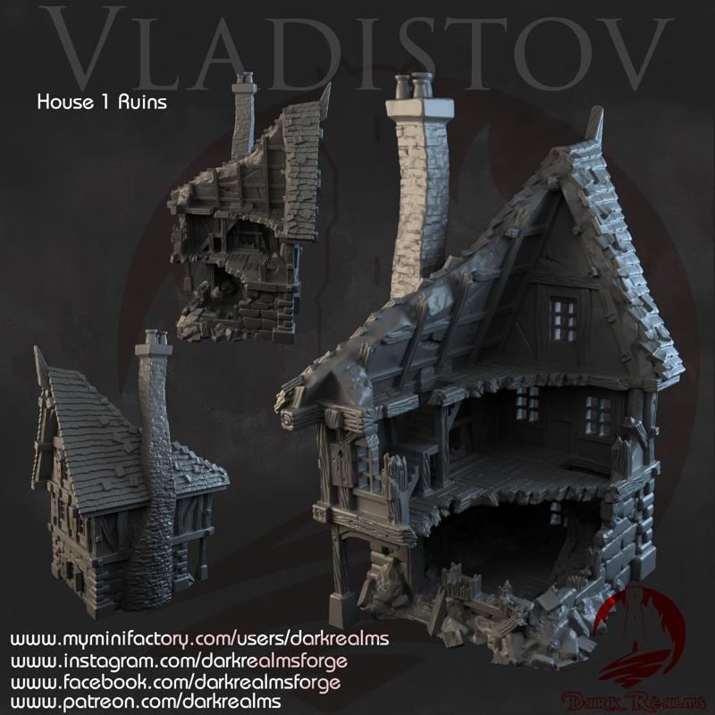 Dark Realms Vladistov - House 1 Ruins