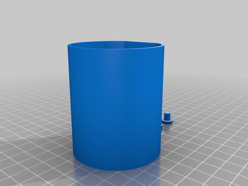 cup that fits into standard kitchen cupboard holes 