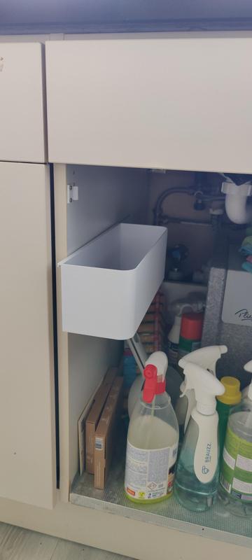 Ikea VARIERA alike storage under the sink drawer