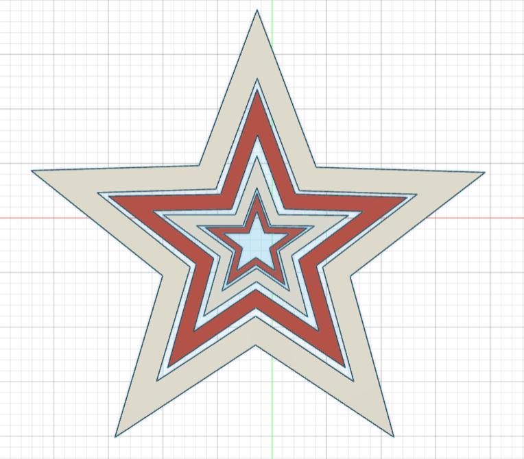 Sterne zur Deko / Stars for Decoration