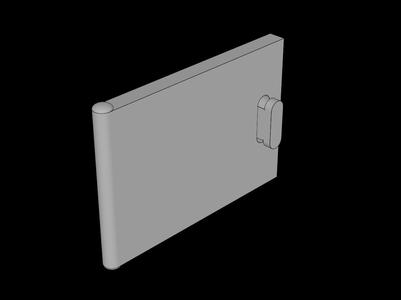Lego Compatible (4533.dat) Container Cupboard  2 x  3 x  2 Door