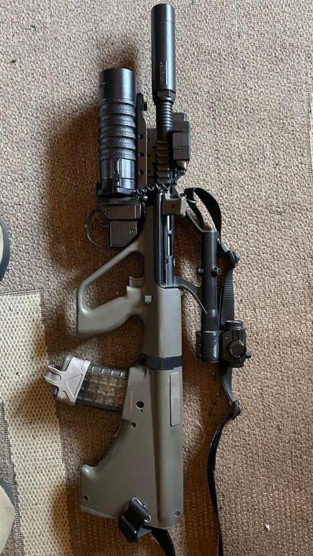 Steyr GL40 replica fro airsoft 40mm granades