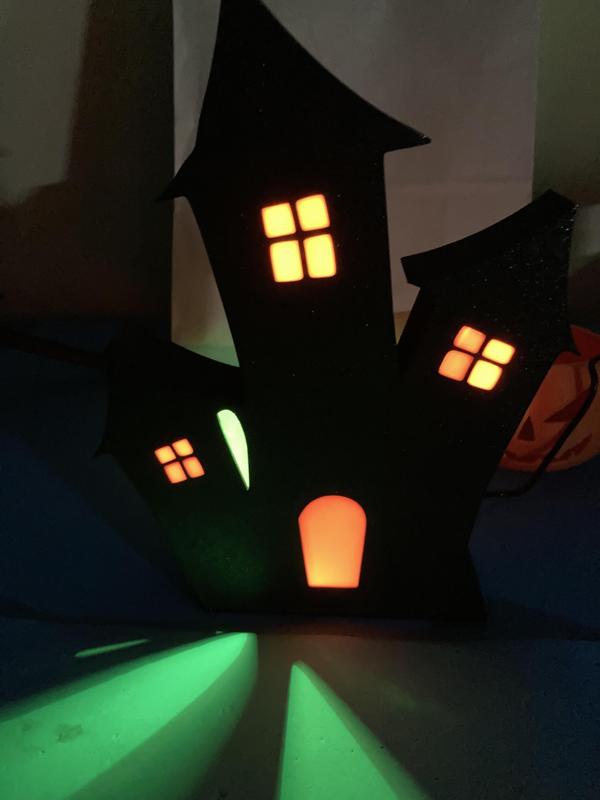 Lamp Halloween House / Lámpara casa Halloween