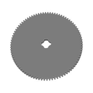 Gear Wheel PLN TTH88 BU00.50 SFT-SHD - SPN-GWH-0330