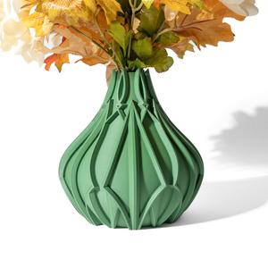 The Arvin Vase, Modern and Unique Home Decor for Dried and Preserved Flower Arrangement  | STL File