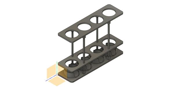 Caulk Tube Holder (horizontal and vertical)