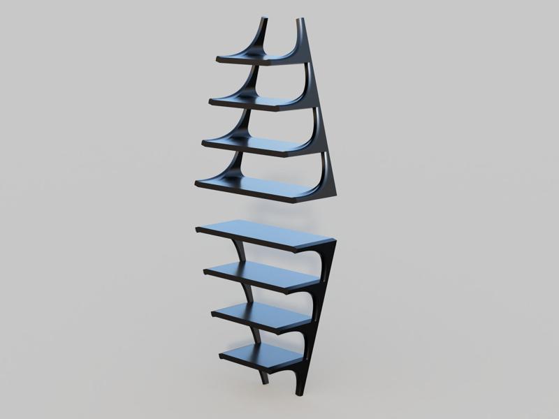 Modern Shelf (Stackable)