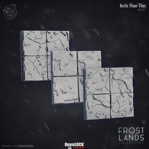 Arctic Floor Tiles (Pre-Supported)