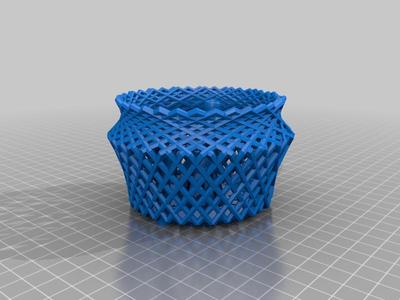 Orchid Flower Pot with Aeration and stakes stems