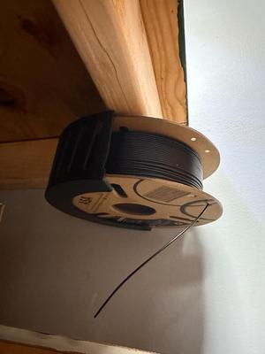 Under Desk Spool Holder