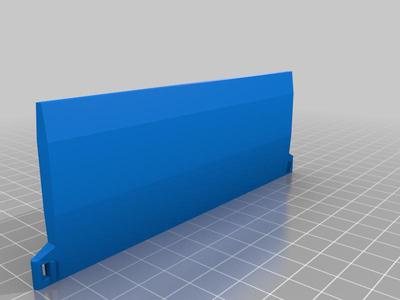 Lamina curtain weight
