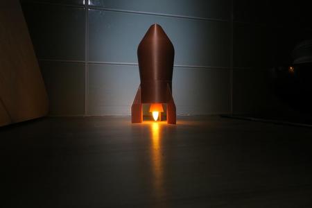 Candle rocket