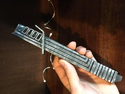 Darksaber from Star Wars and The Mandalorian 