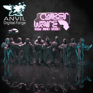 Cyberpunk Gangers - Anvil Digital Forge November 2020