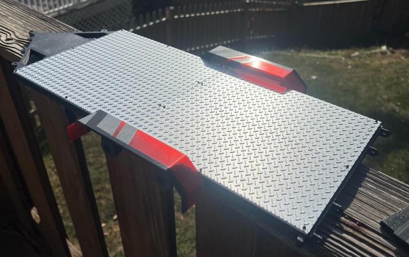 1/10 rc car trailer will hold a Tamiya TT02