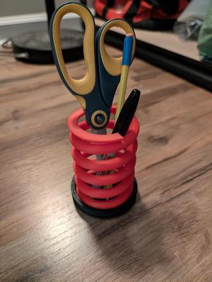 Car Spring Pen Holder