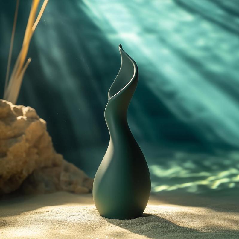 Under the Sea Vase for Coastal and Contemporary Home Decor