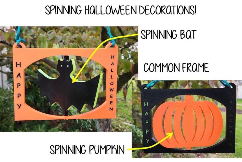 Halloween Spinning Decorations