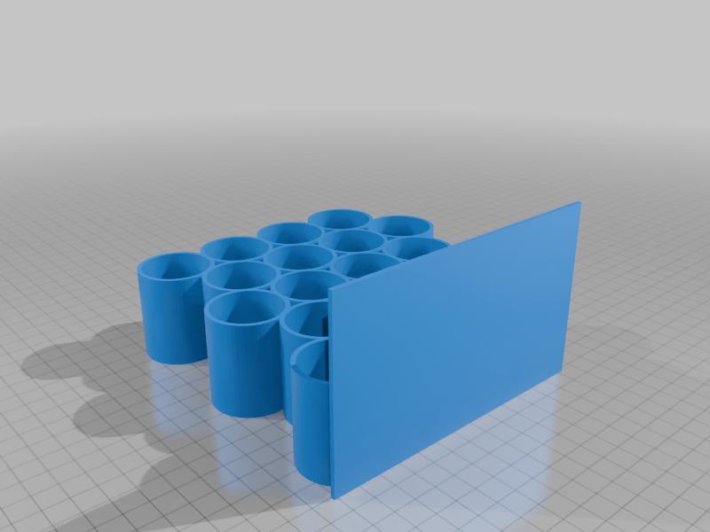 20 Bottle Pro Acryl Paint Rack