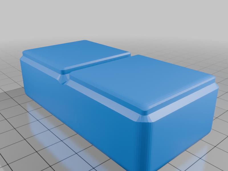 gridfinity 1x2 blank