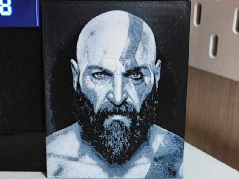 Kratos - God of War Hueforge