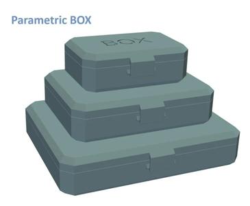 Parametric BOX Simple and Light - CadQuery