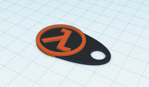 Lambda Keychain