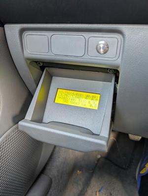 libcm LCD Cubby Mount