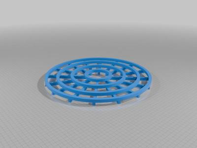 Planter drain for 17 inch saucer