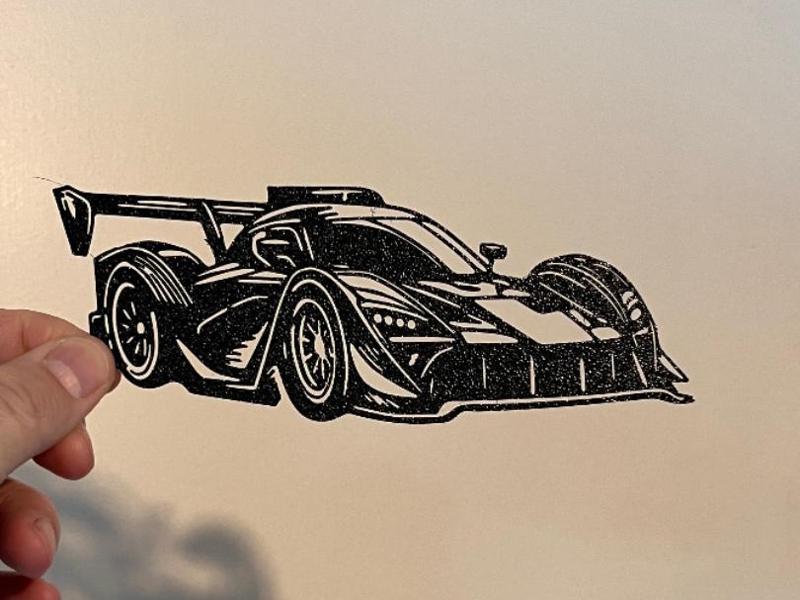 Wall Art Car - Race Car