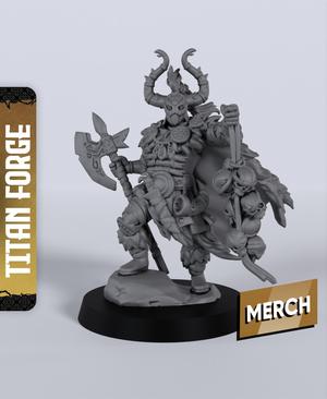 Tahnar Barbarian - With Free Dragon  - 5e DnD Inspired for RPG and Wargamers