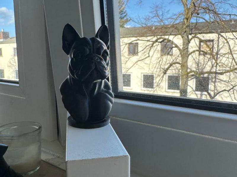 French Bulldog Statue