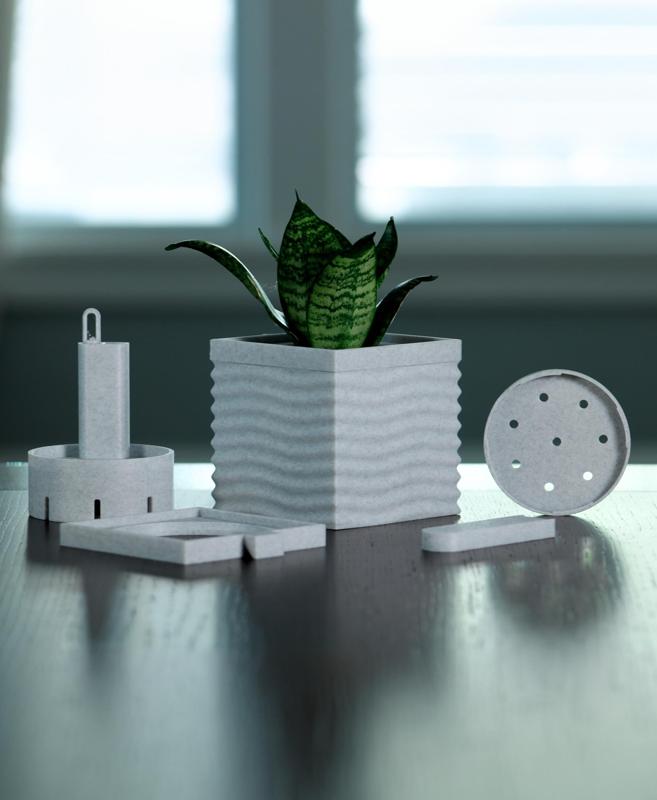 Wave Modular Planter