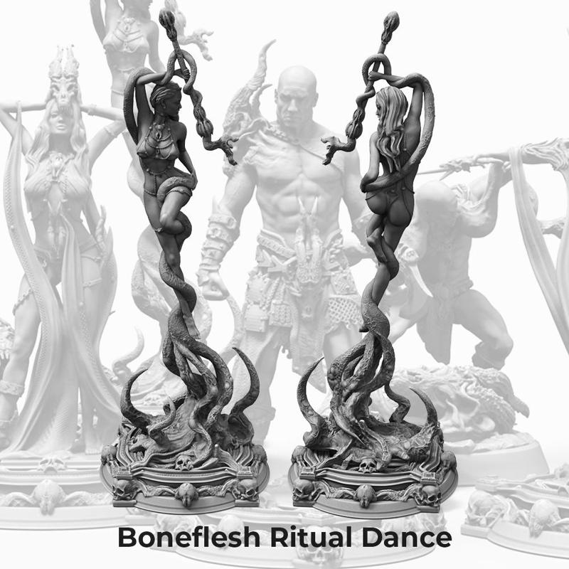 Boneflesh Ritual Dance (PRE-SUPPORTED 32mm&75mm)