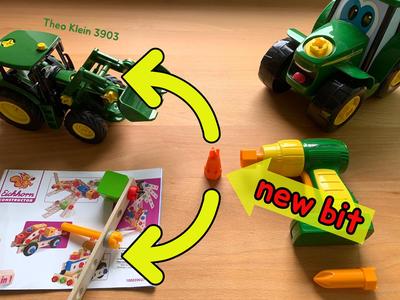 Use John Deere 46655 screwdriver on other toys like Theo Klein 3903, 3906... and Eichhorn screws