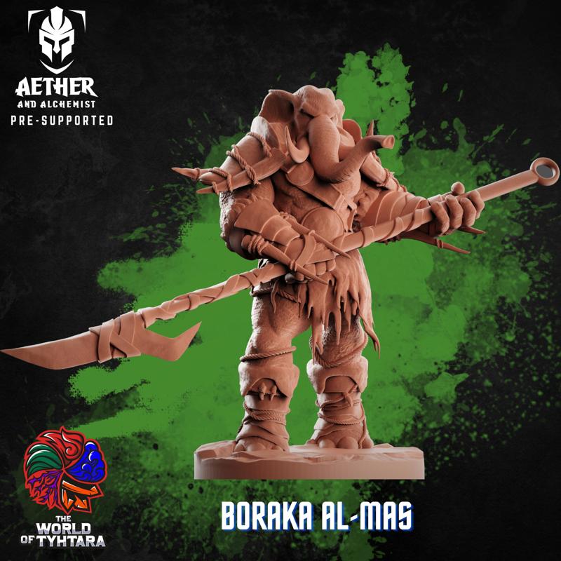 Boraka Al-Mas - Loxodon Barbarian