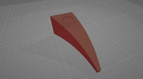 Wall vase fireman/pompier