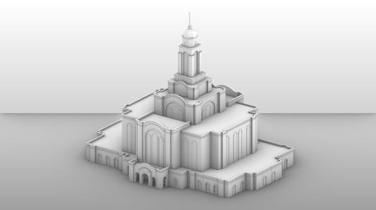 Lone Mountain Las Vegas Temple.stl