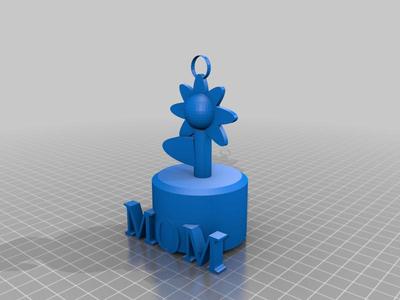 Sunflower Mom Ornament