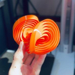 TPU hyperbolic fidget toy