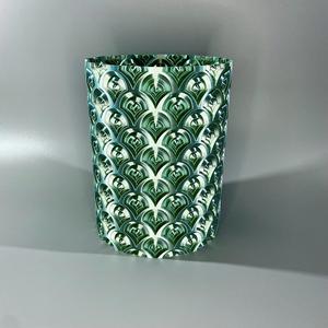 Fish Scale Ripple Vase