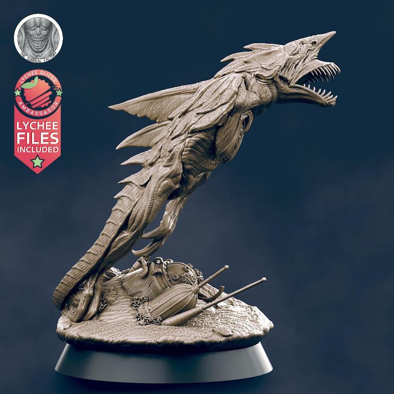 Demon Shark Sea Monster