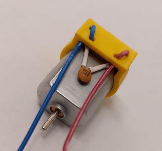 Cable Holder for Small DC Motor