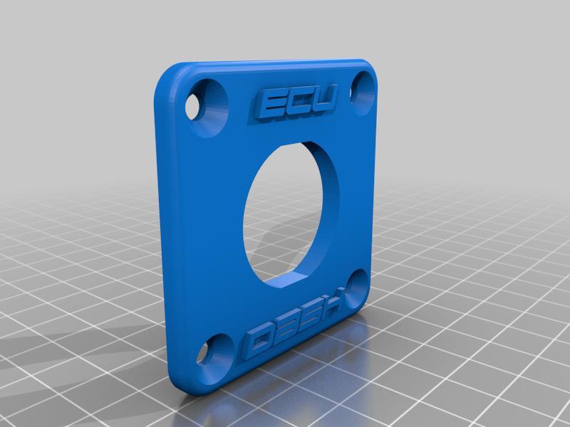 HOLLEY DASH ECU USB BEZEL RAISED LETTERING