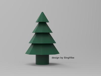 Christmas tree box