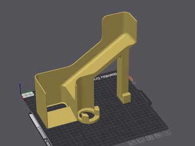 HKR Purge chute for anti vibration feet