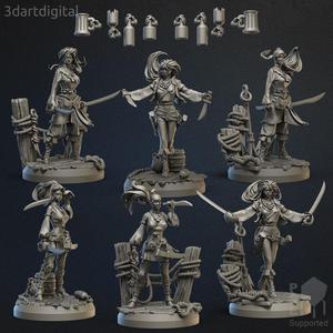 Crewmembers Female
