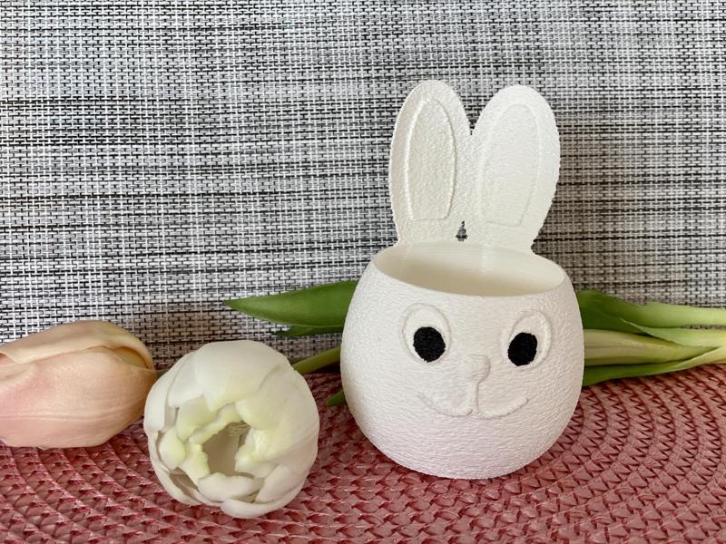 Easter Bunny Pot, Osterhasen Blumentopf