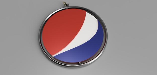 Spinning key ring! Pepsi